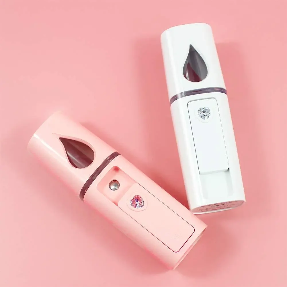 Facial Steamer Nano - Nano-Gesichtsdampfer Nebelspray für Wimpernverlängerungen, Porenreinigung, Feuchtigkeitspflege,