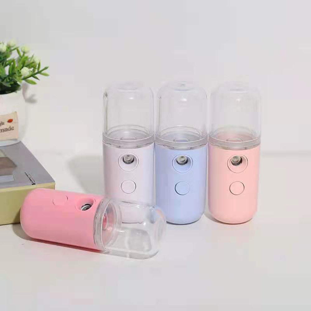 Facial Steamer Nano - Tragbarer Kleiner Gesichtsdampfer Wiederaufladbar 30ml Mini-Luftbefeuchter