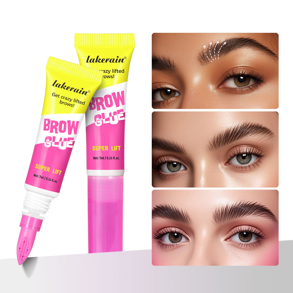Brow Lamination Kit - Augenbrauen-Laminierungsgel mit Kamm, super Lift-Brauenkleber, langanhaltender,