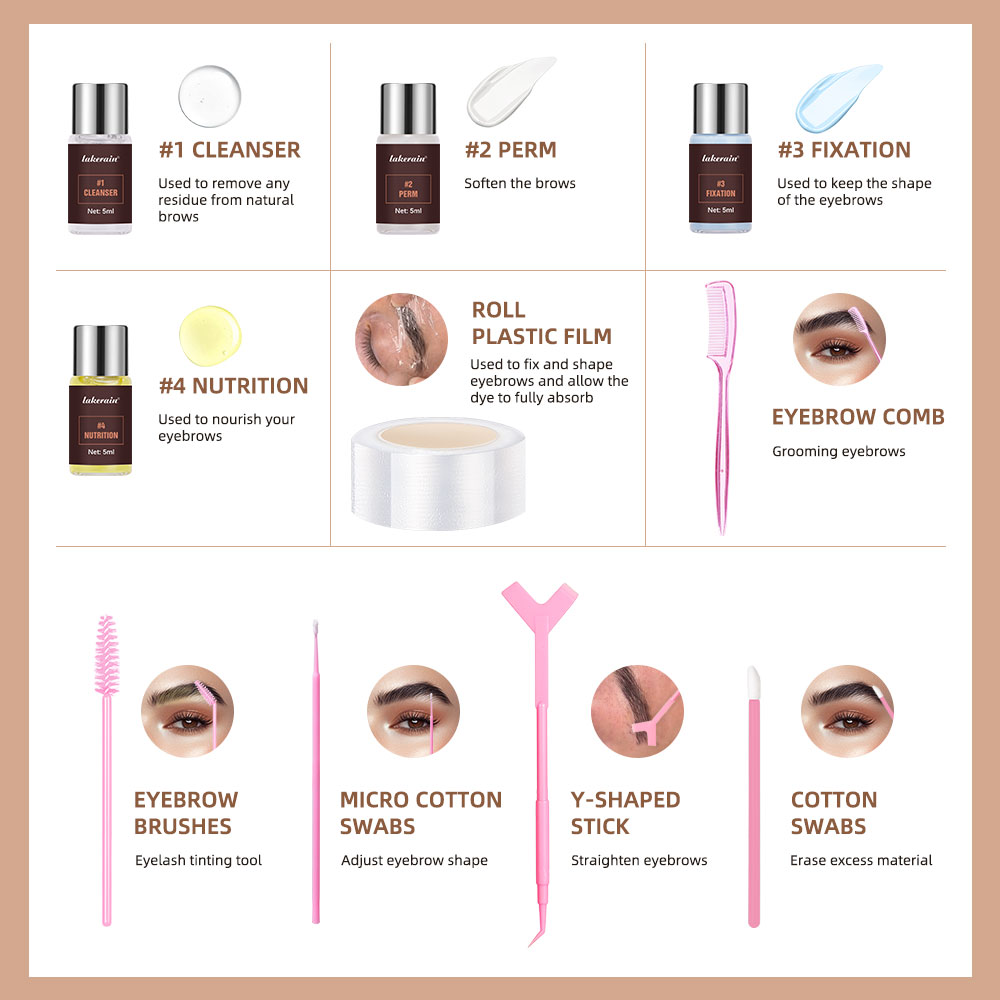 Semipermanentes Augenbrauenlif – Brow Lamination Kit Bewertung und Preis
