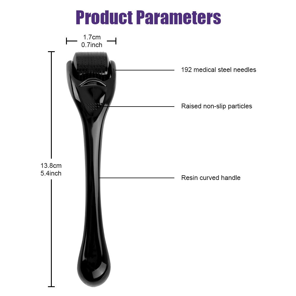Natürliche Männer Bart Wachstu – Derma Roller 0.25 Bewertung und Preis