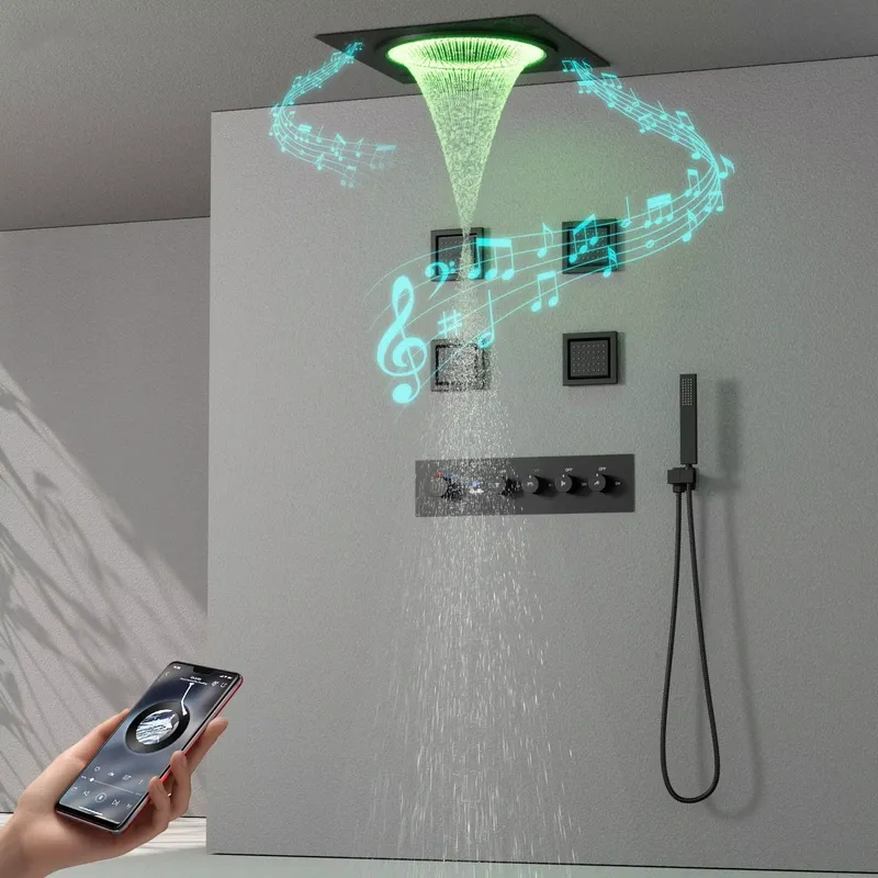 Intelligentes LED-Duschset Bad – Spa & Wellness Jura Resort Centre De Loisirs Des Franches Montagnes Bewertung und Preis