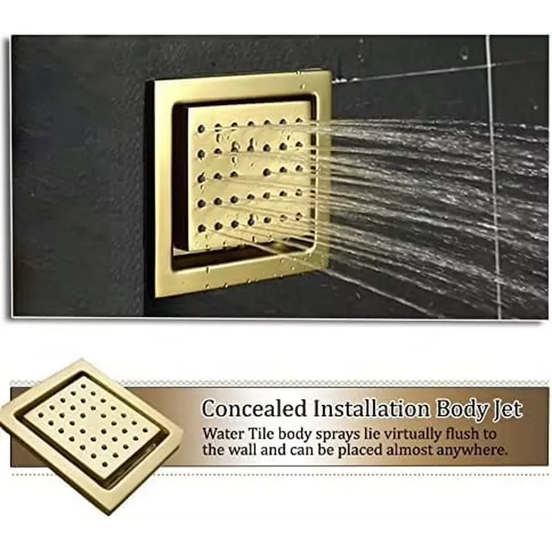 Intelligentes LED-Duschset Bad – Spa & Wellness Jura Resort Centre De Loisirs Des Franches Montagnes Bewertung und Preis
