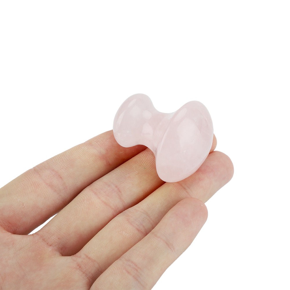 Kristall-Rosenquarz-Massageste – Gua Sha Tool Rose Quartz Bewertung und Preis