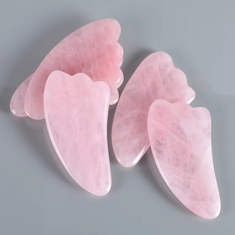 Rosenquarz Gua Sha Brett Natür – Gua Sha Tool Rose Quartz Bewertung und Preis