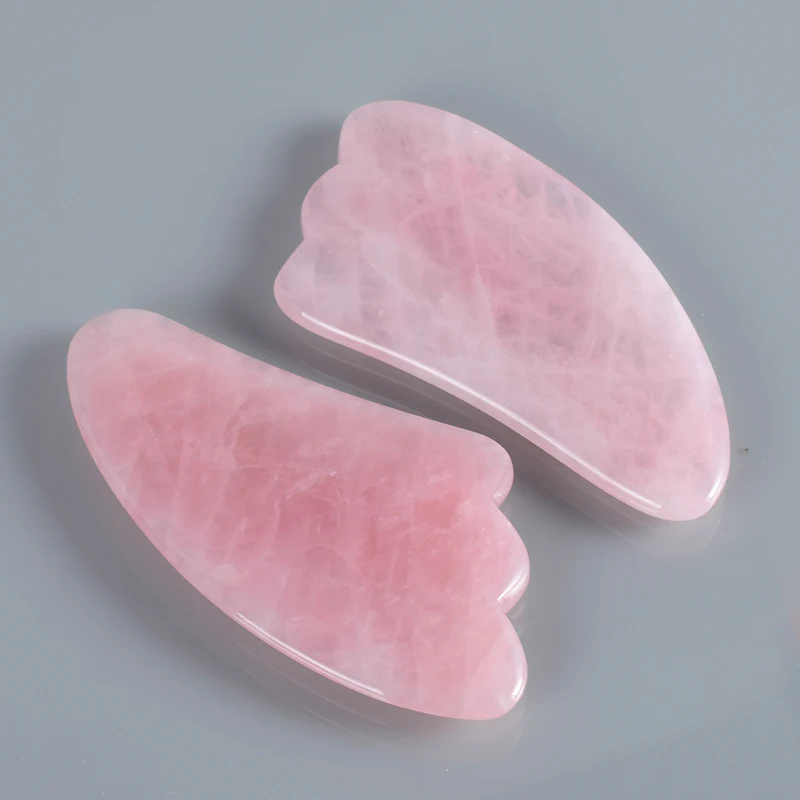 Rosenquarz Gua Sha Brett Natür – Gua Sha Tool Rose Quartz Bewertung und Preis