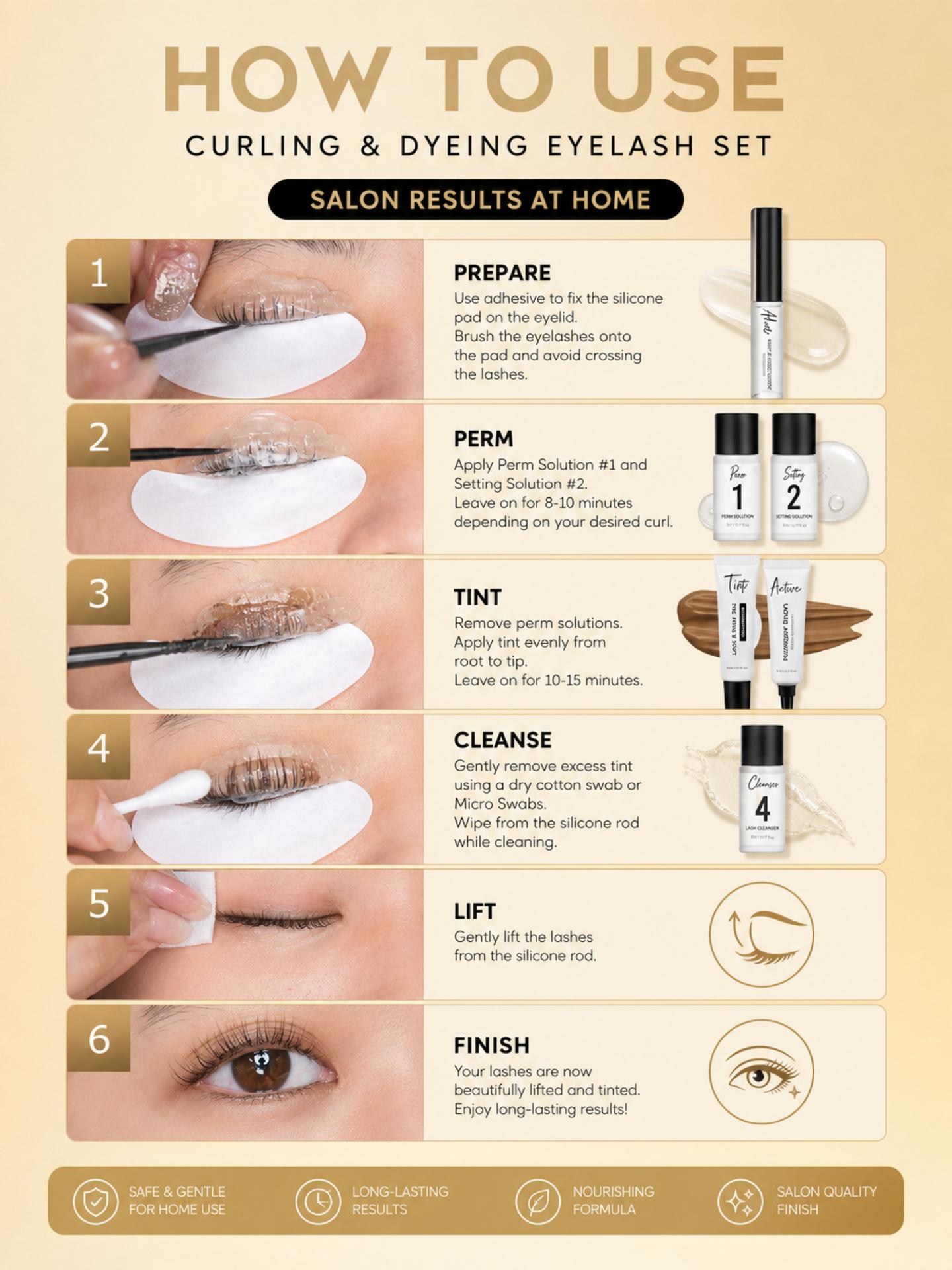 GOLLEE Wimpernlifting-Farbset  – Brow Lamination Kit Bewertung und Preis
