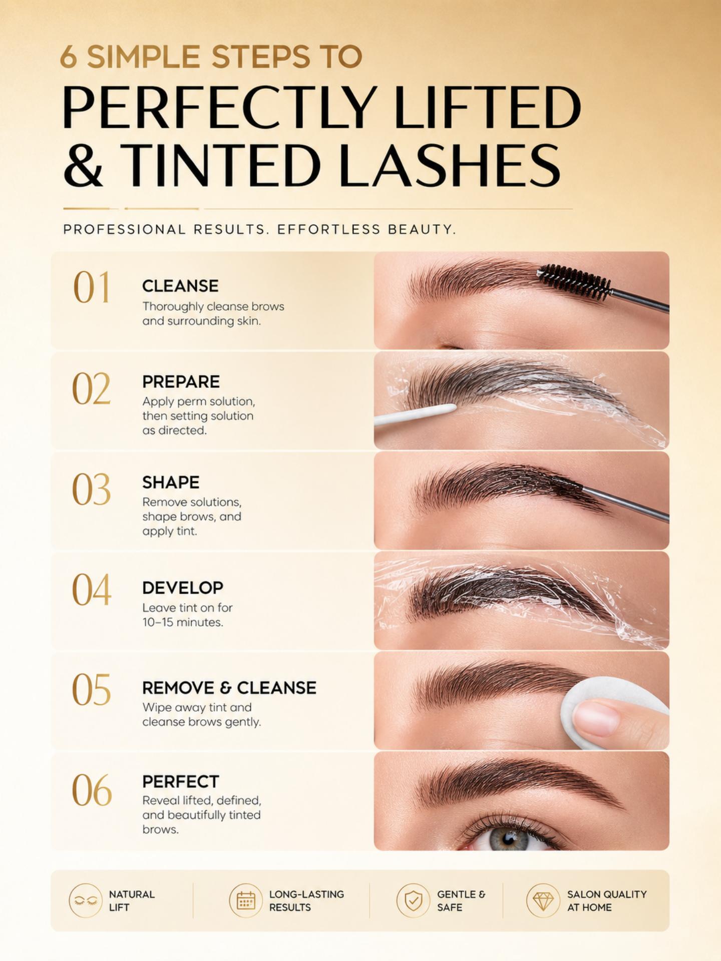 GOLLEE Wimpernlifting-Farbset  – Brow Lamination Kit Bewertung und Preis