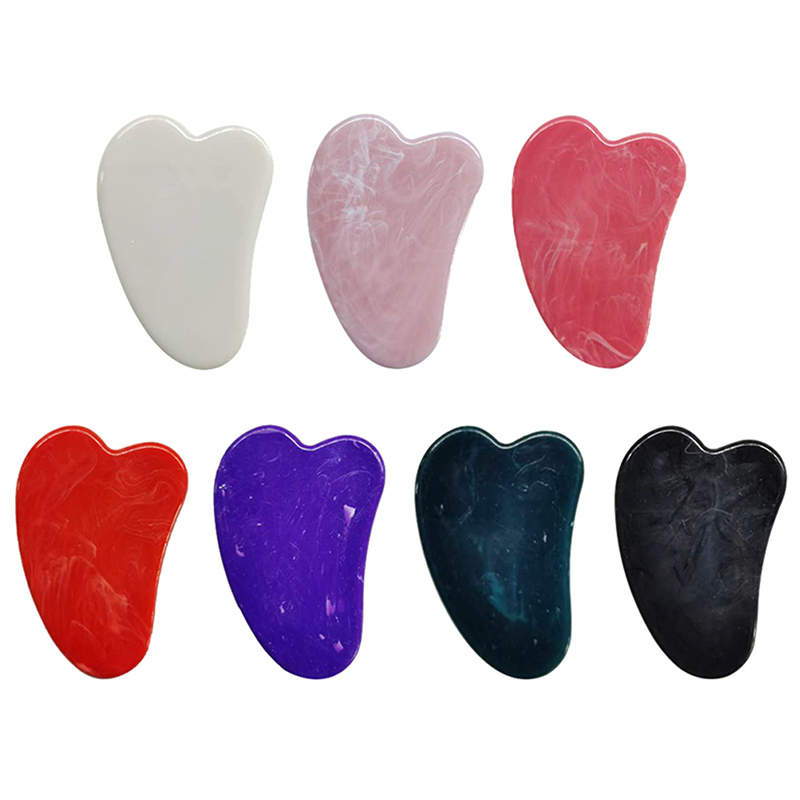 1PCS Natürliche Jade Stein Gua – Gua Sha Tool Rose Quartz Bewertung und Preis