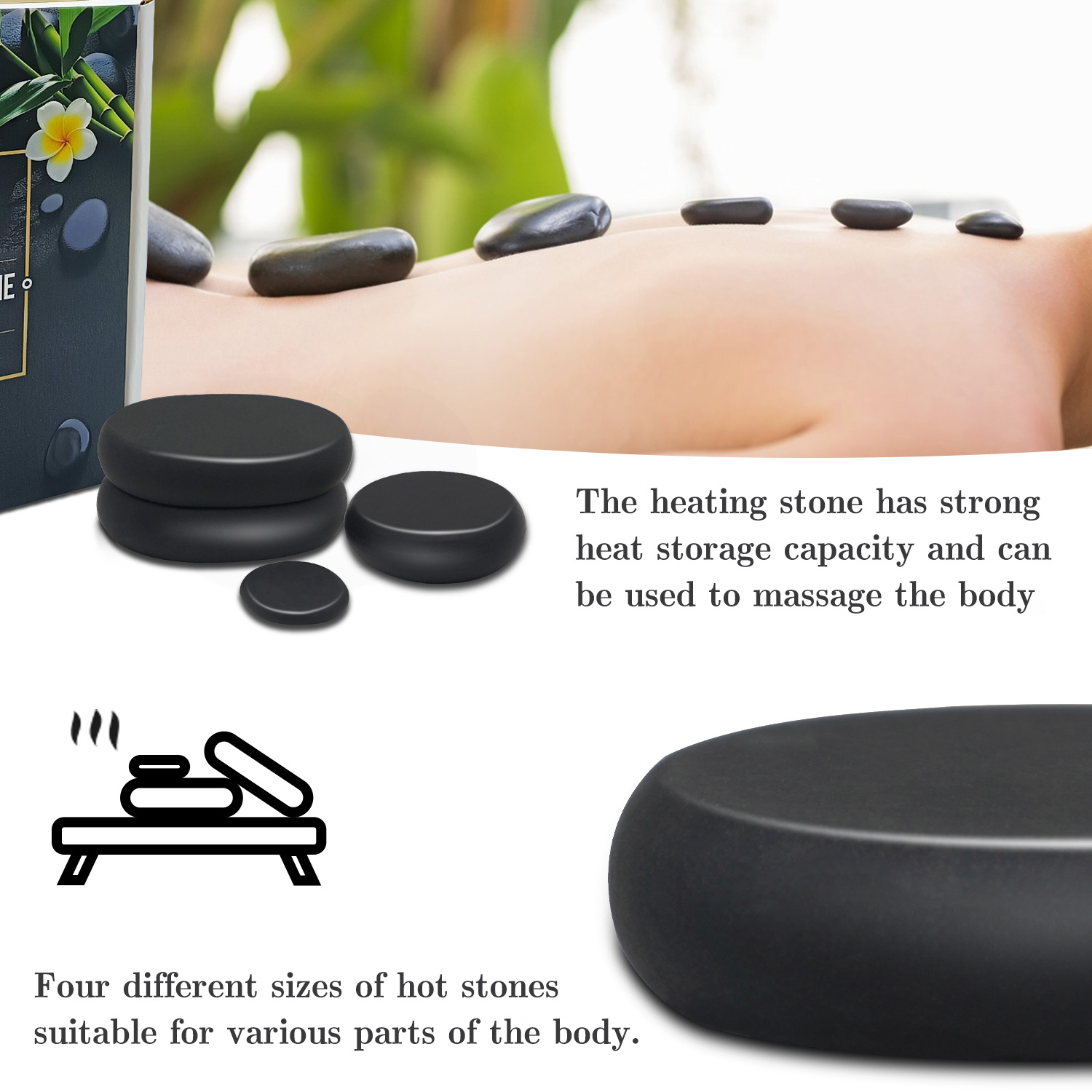 Massage-Hot-Stone-Set, 10-teil – Spa Wellness Locations Bewertung und Preis