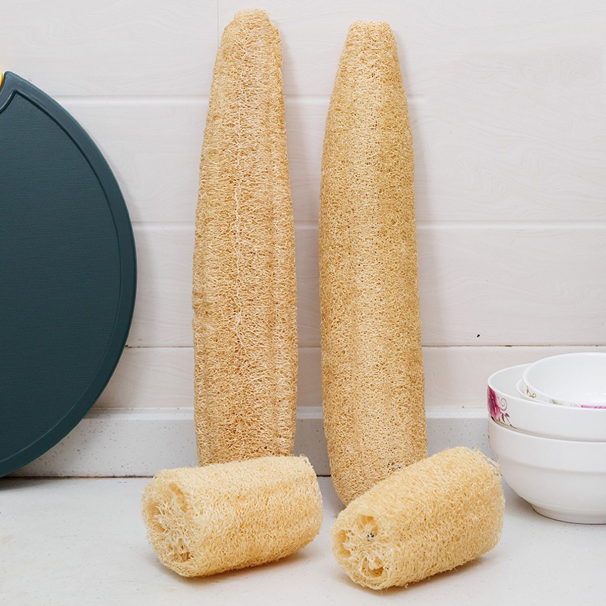 1 Stück natürlicher Luffa-Schw – Body Loofah Natural Bewertung und Preis