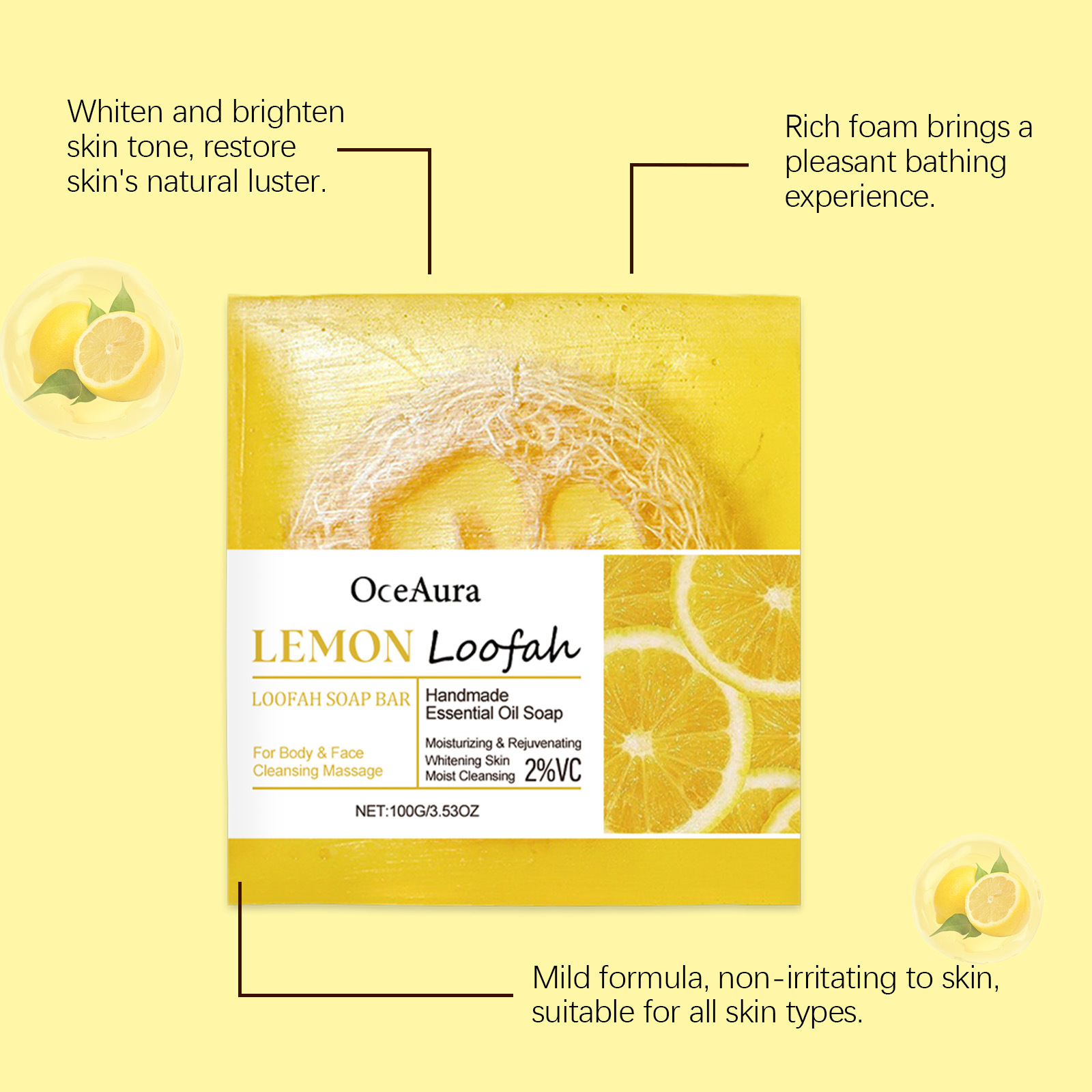 Zitronen-Luffa Handgemachte Se – Body Loofah Natural Bewertung und Preis
