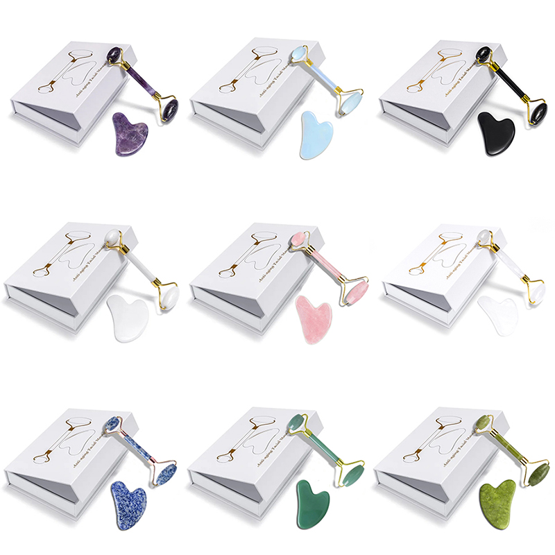 Rosenquarz Natürlicher Jade-Ro – Gua Sha Tool Rose Quartz Bewertung und Preis