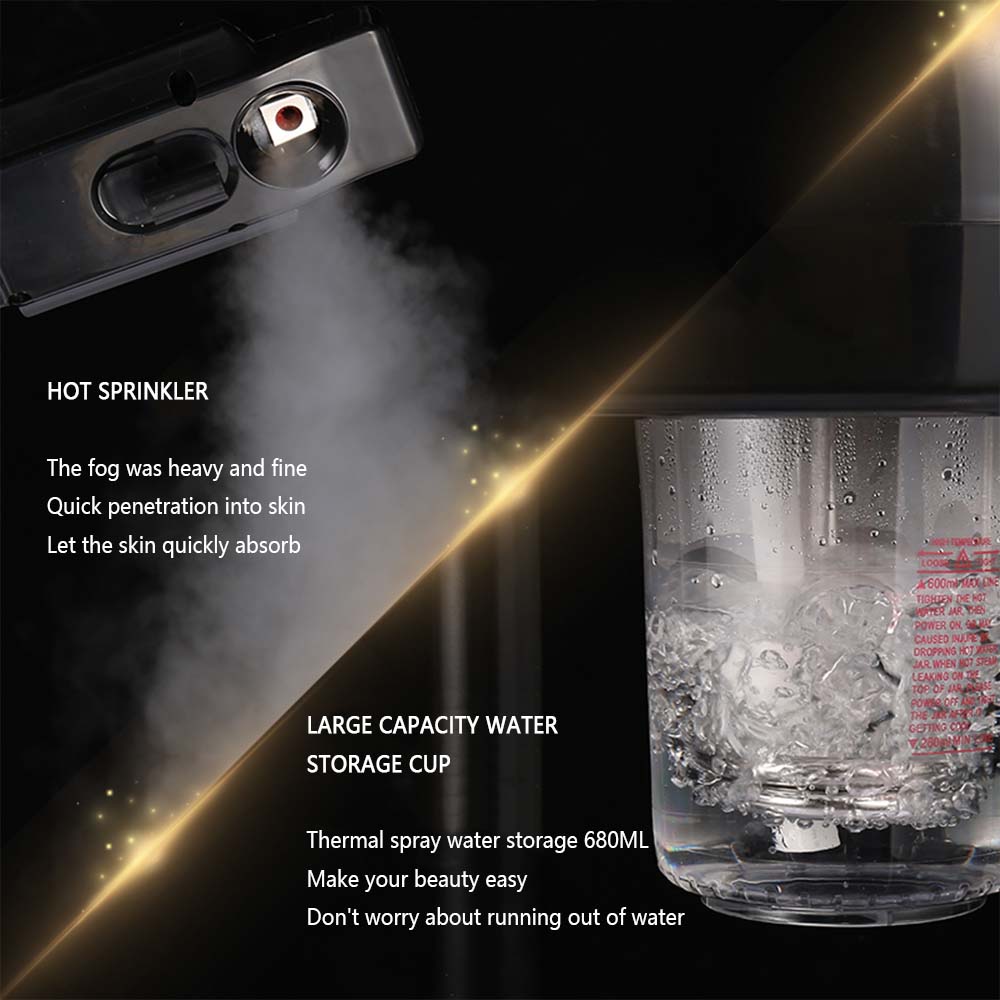 Hot Mist Ozon Luftbe feuchter  – Facial Steamer Nano Bewertung und Preis