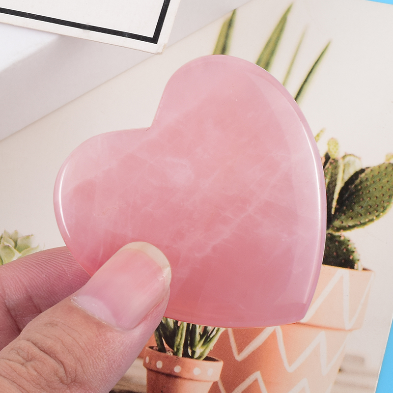 Rosenquarz Herzform Gesichts p – Gua Sha Tool Rose Quartz Bewertung und Preis